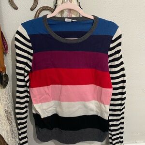 GAP Funky Striped Sweater